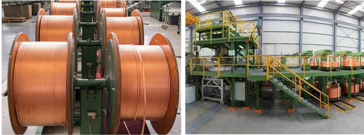 Easy to mold soft copper coil Easy to mold soft copper coil